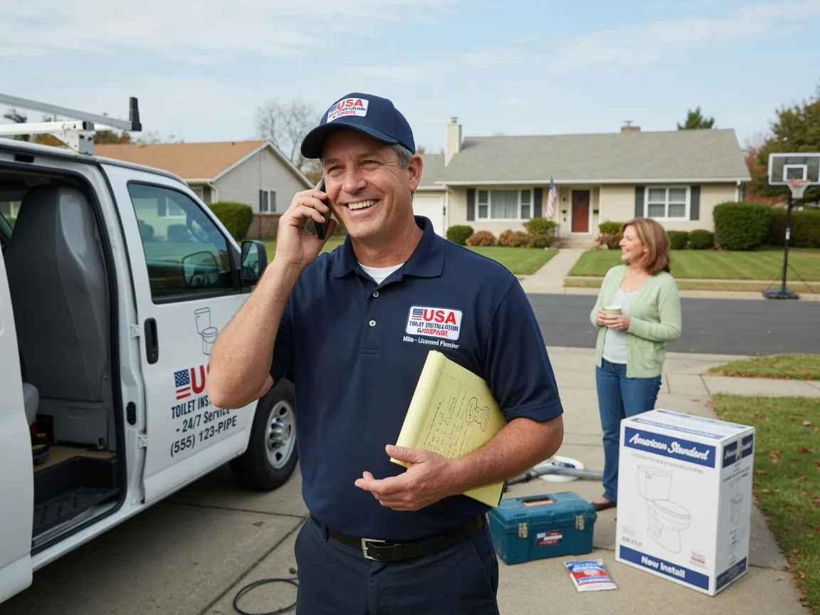 Toilet Installation Pleasant Valley, IA FAQs